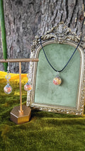 Hippie Moss Glass Orb Jewelry