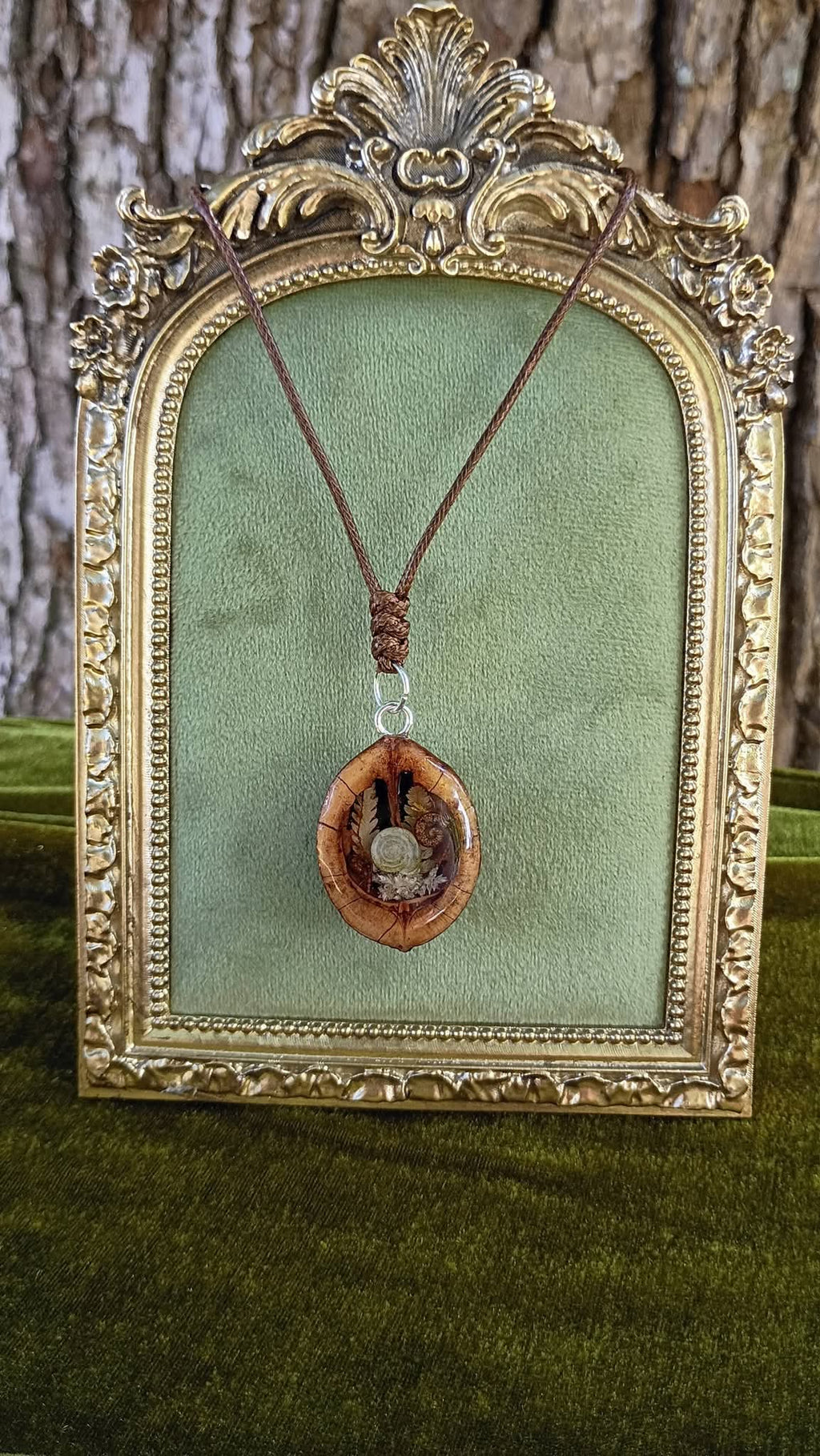 Hickory Nut pendant