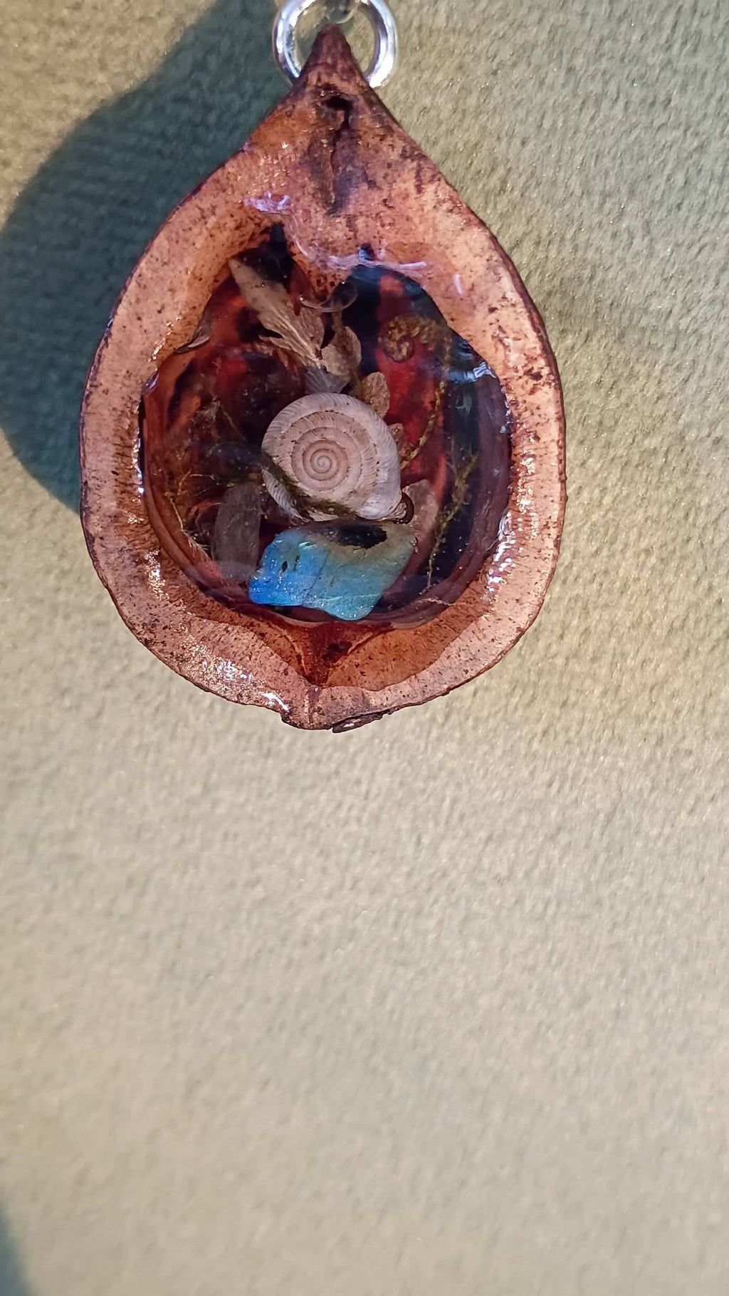 Hickory Nut Pendant
