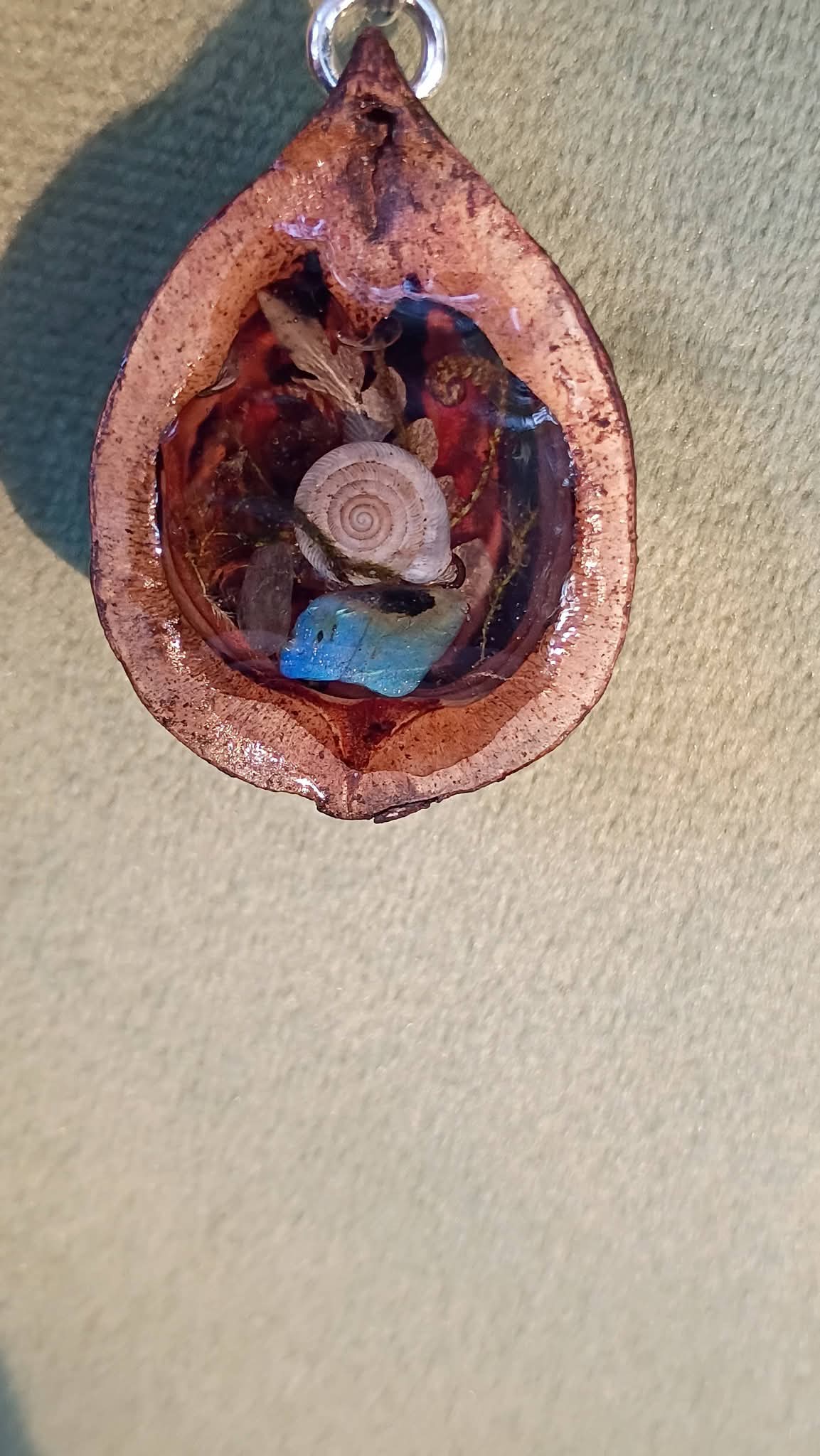 Hickory Nut Pendant