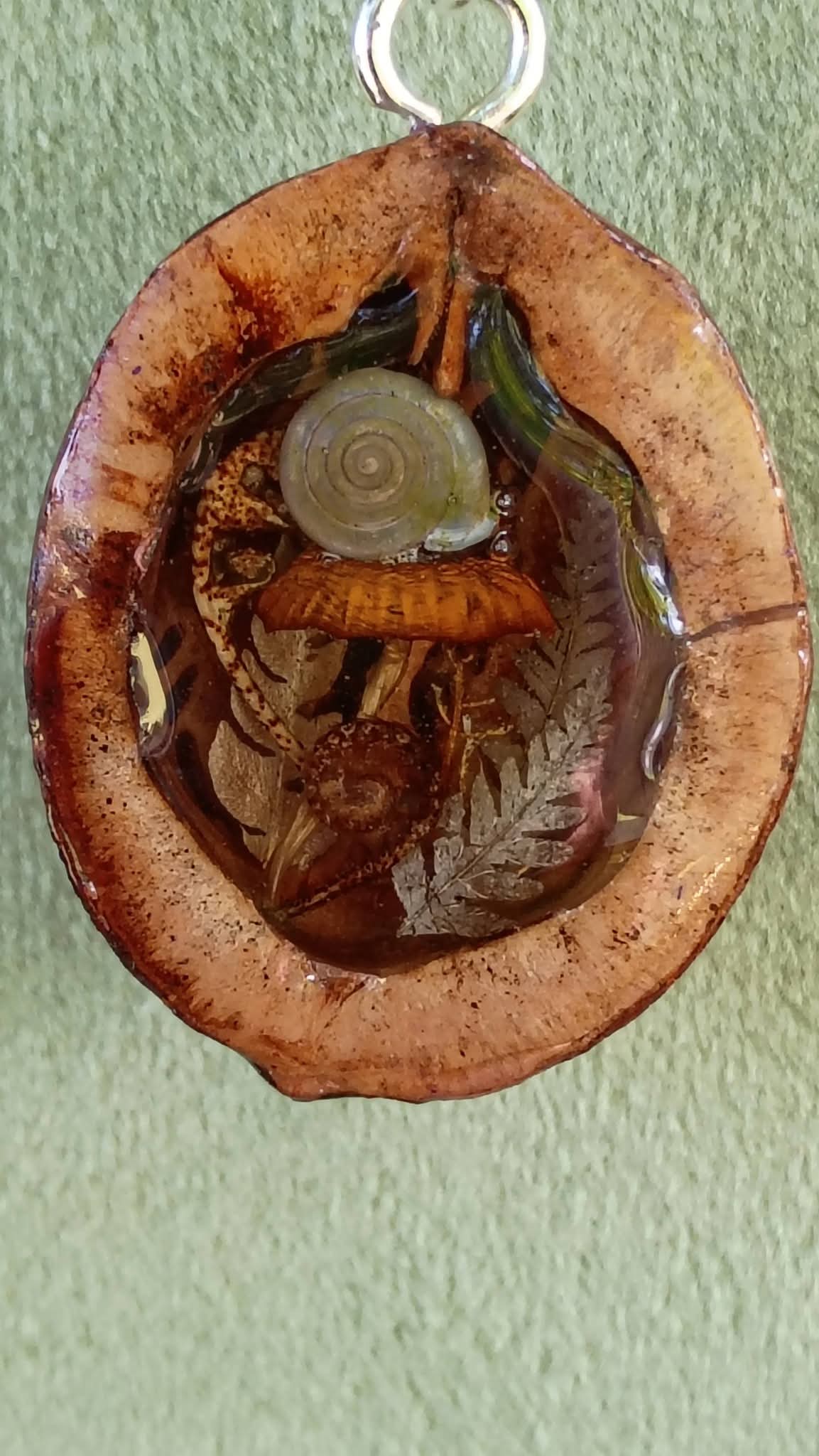 Hickory Nut pendant