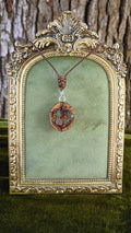 Hickory Nut Heart Window