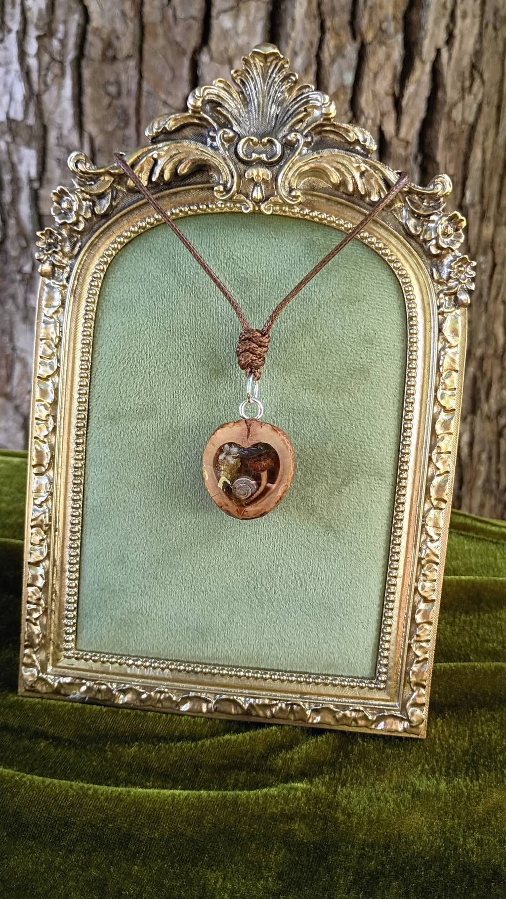 Hickory Nut Pendant