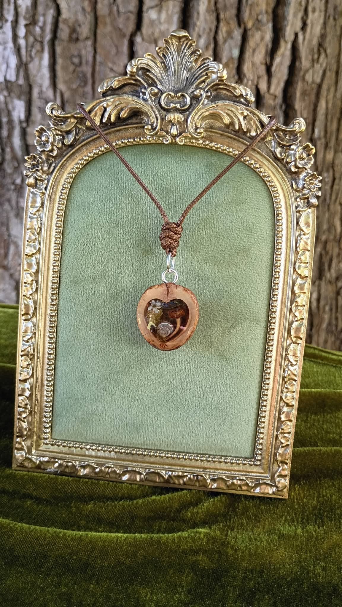 Hickory Nut Pendant